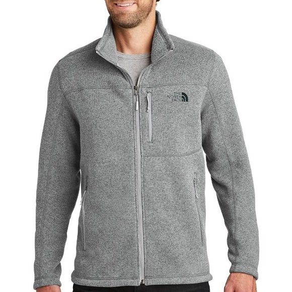 The North Face Other - Men’s North Face Grey Full Zip Jacket